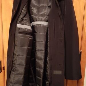 Ike Behar Black Over Coat, 3XT